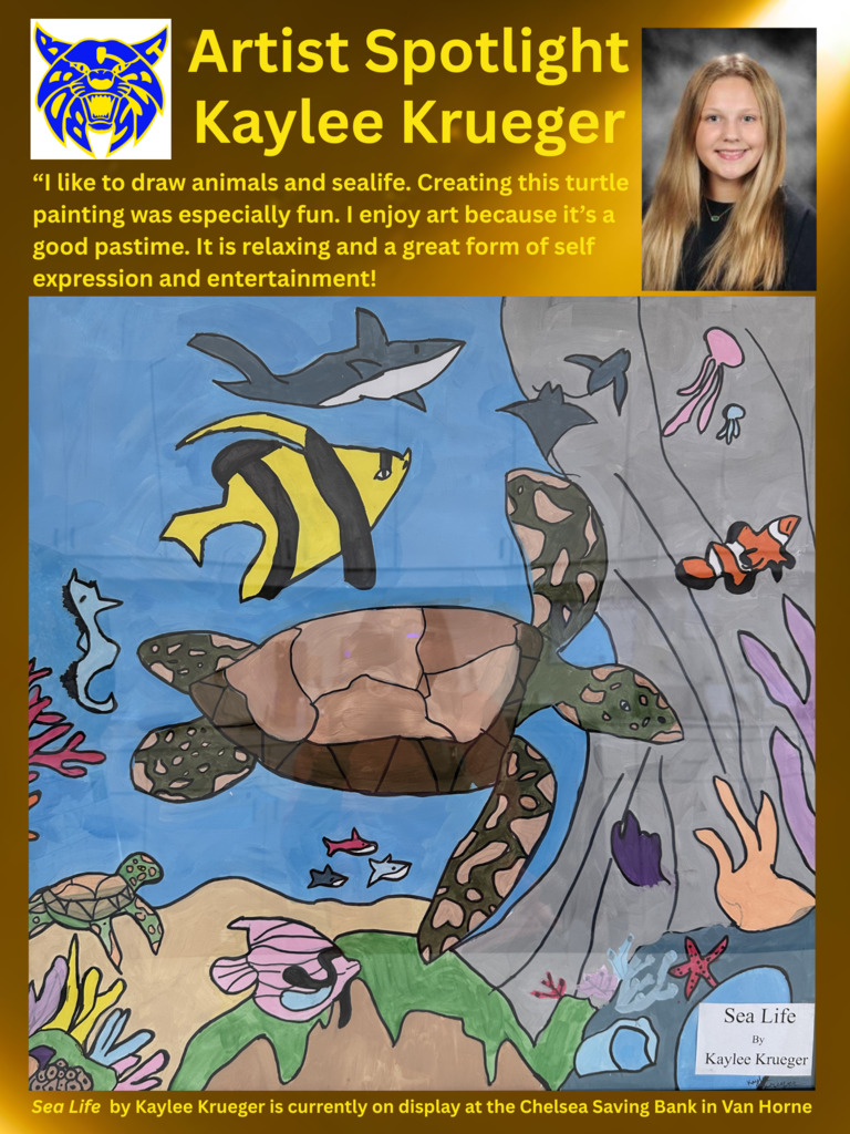 BC Artist Spotlight- Kaylee Krueger- BCHS 9th Grade