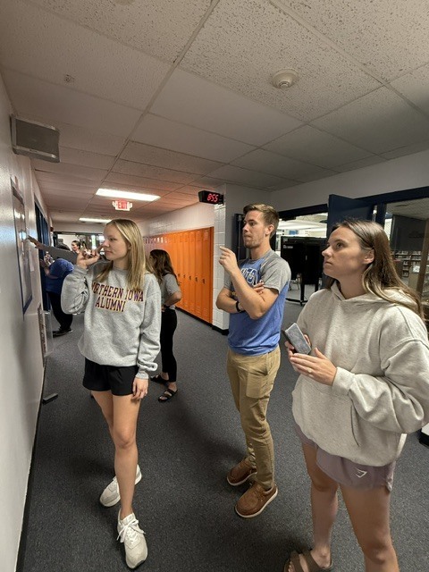 Teachers collaborating