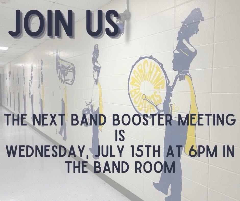 Band Booster MEeting