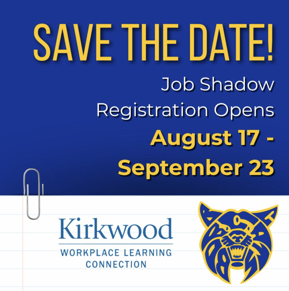 Save the date! Job shadow registration opens Aug 17 - Sept 23