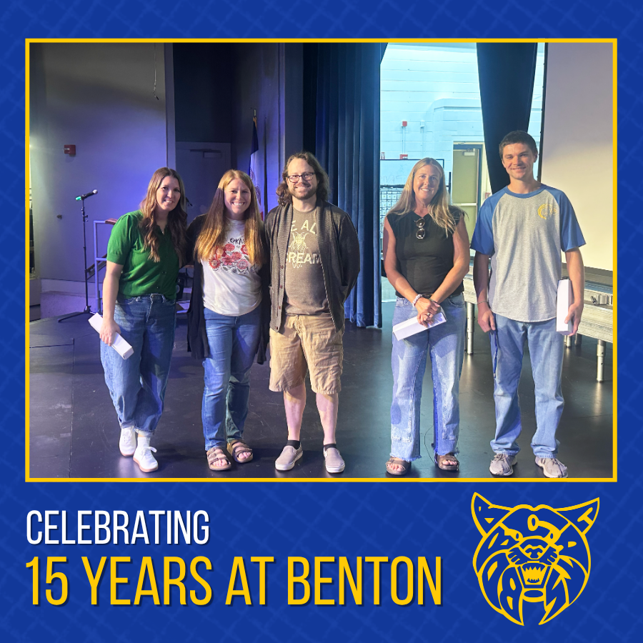Celebrating 15 years at Benton