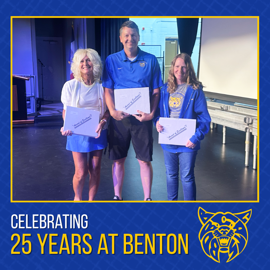 Celebrating 25 years at Benton