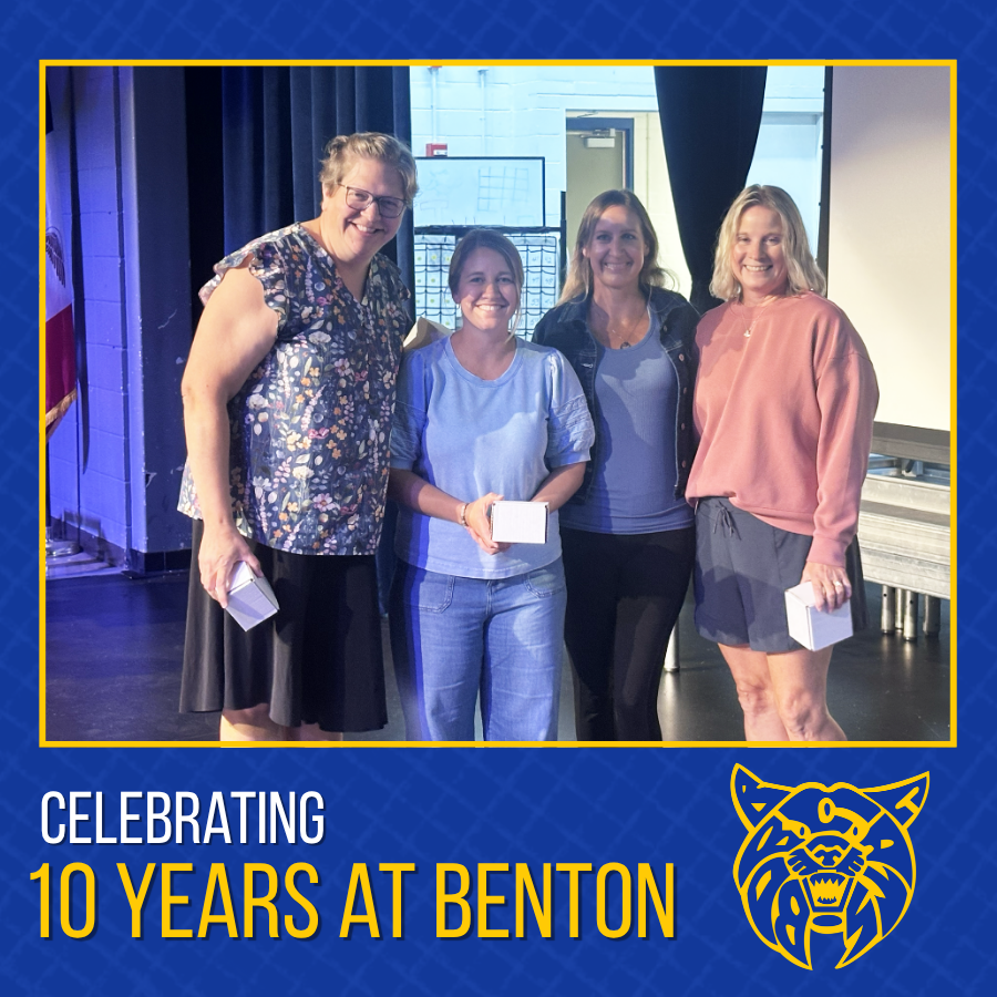 Celebrating 10 years at Benton
