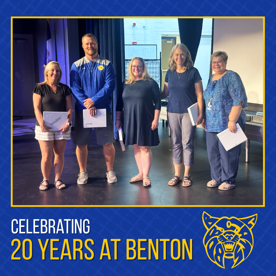 Celebrating 20 years at Benton