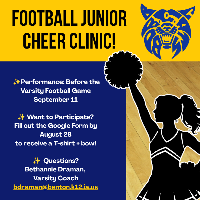 Football Junior Cheer Clinic
