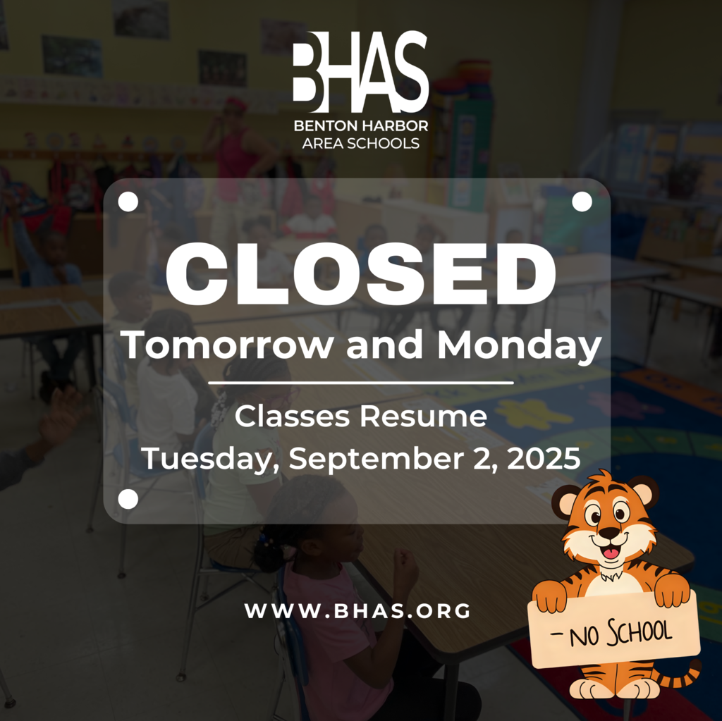 BHAS Closed Tomorrow and Monday