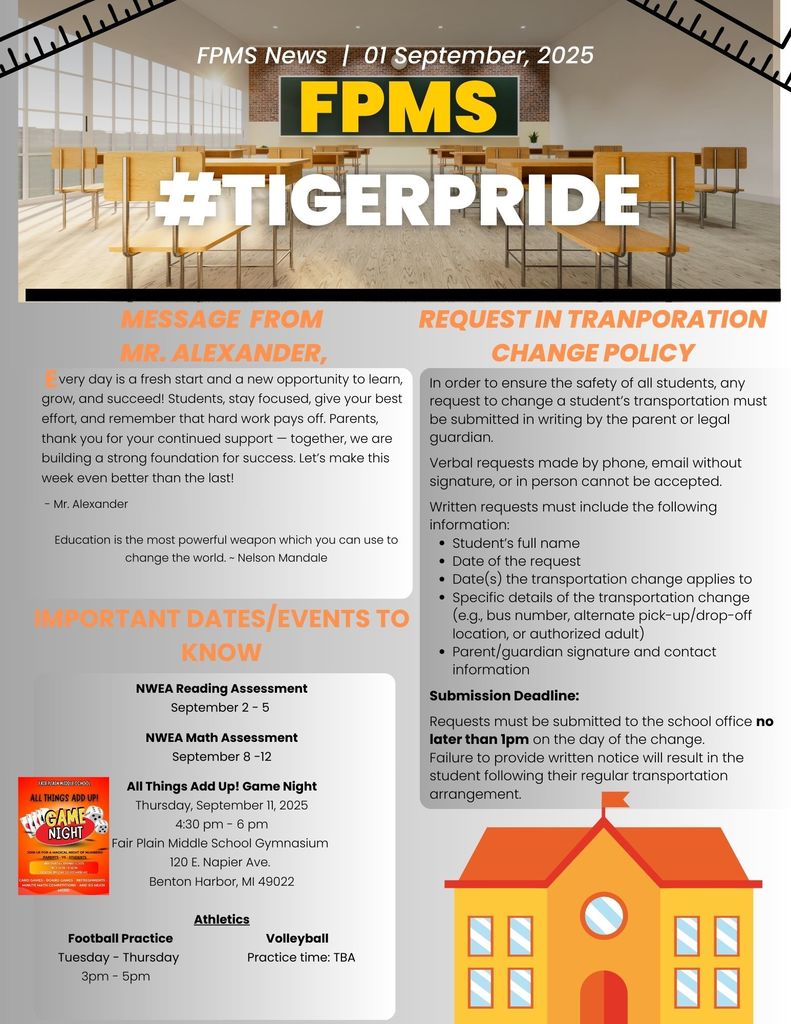Week 2 Newsletter