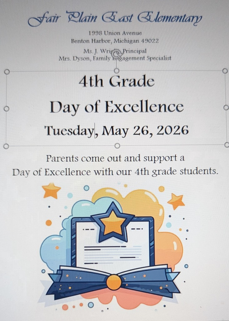 FPE - 4th Grade  Day of Excellence