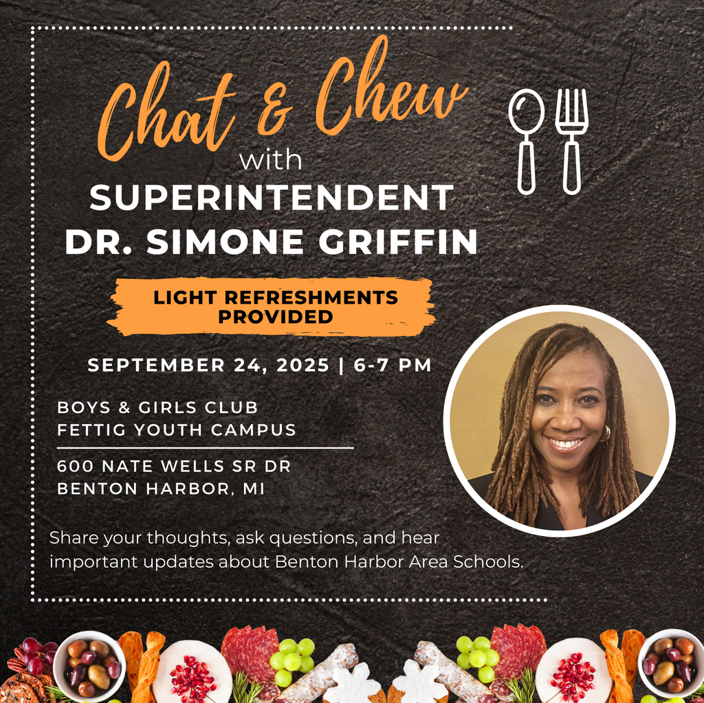Chat & Chew on September 24 at the Boys and Girls Club at 6 to 7 pm