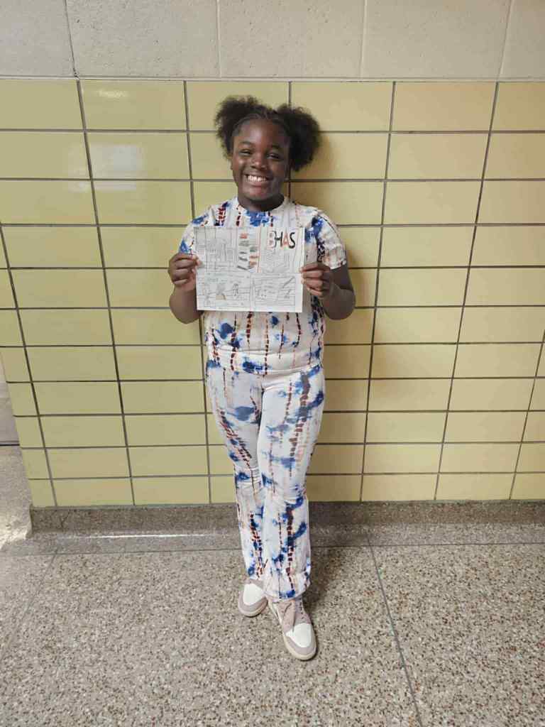 Winner from Attendance Matters Poster Contest