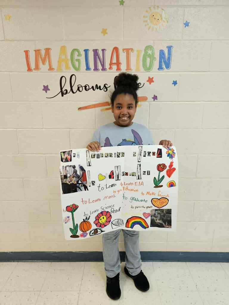 Winner from Attendance Matters Poster Contest
