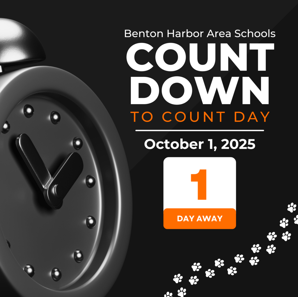 Count Day, 10/1/25, is 1 day away