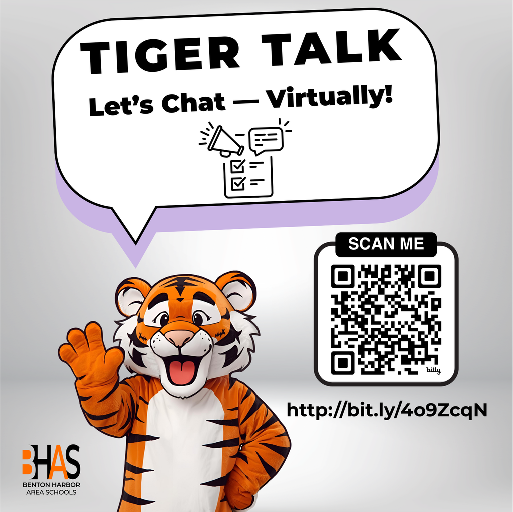 Tiger Talk Survey and QR code