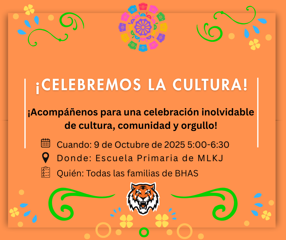 Hispanic Heritage Month Celebration happening on October 9th at MLKJ
