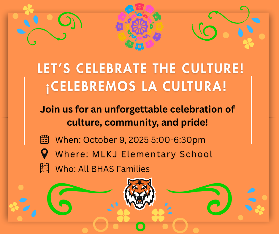 Hispanic Heritage Month Celebration happening on October 9th at MLKJ