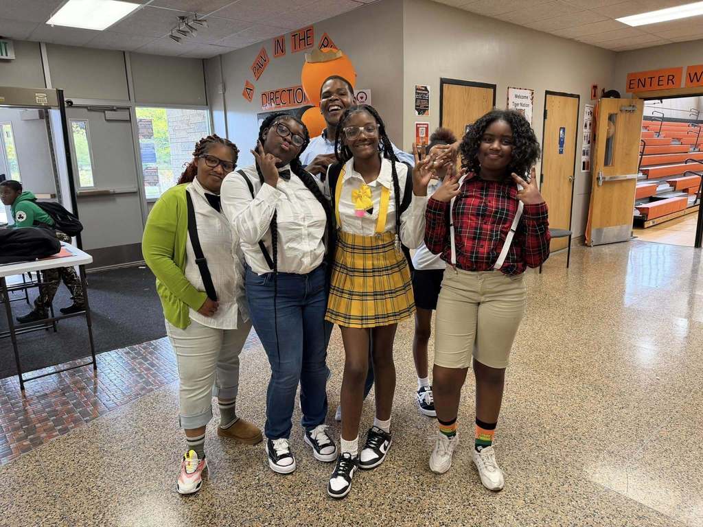 Nerd Preppy Day at Fair Plain Middle School