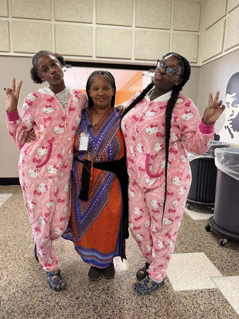 Pajama Twin Day at Fair Plain Middle School