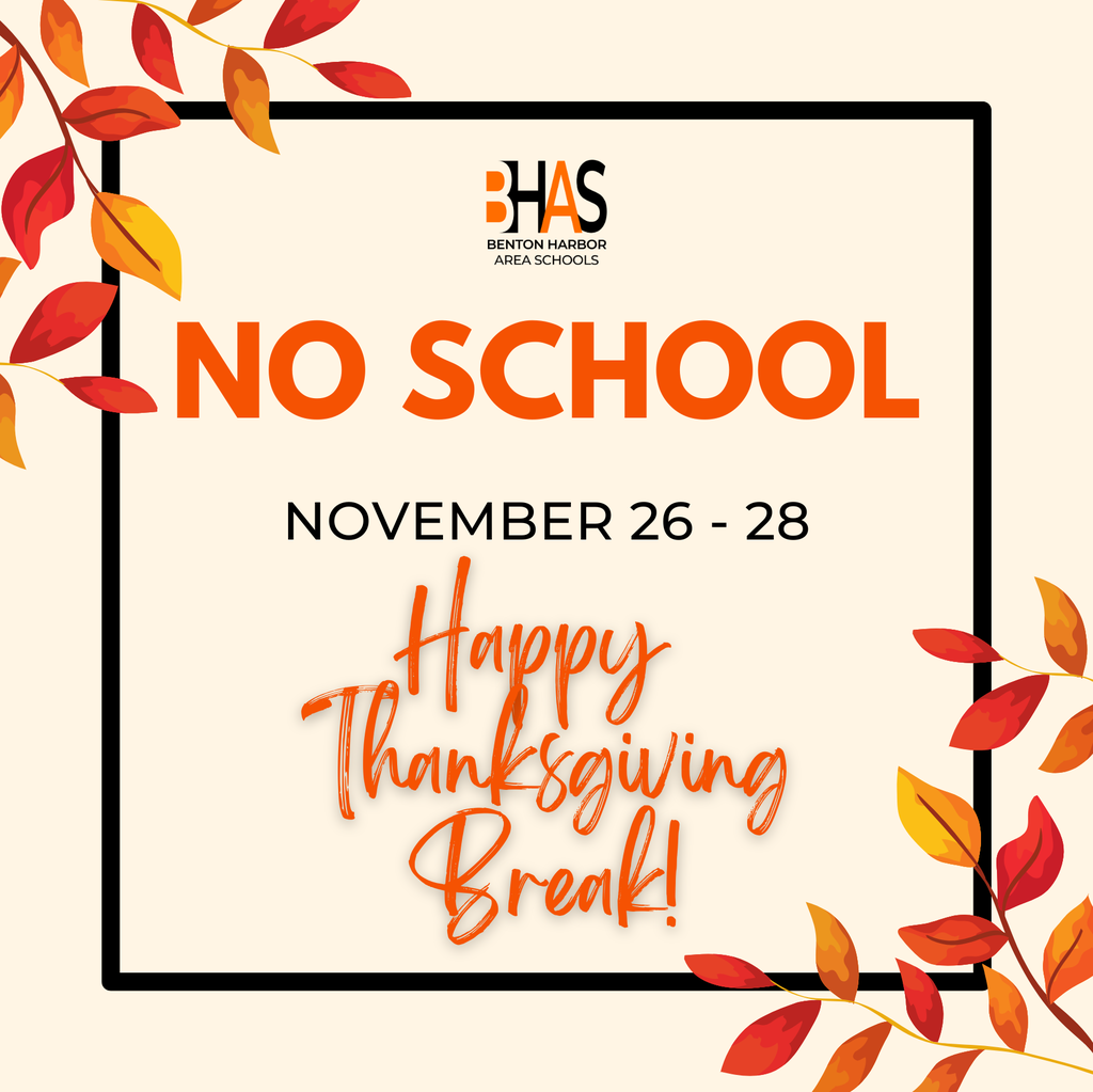 No School 11/26-11/28