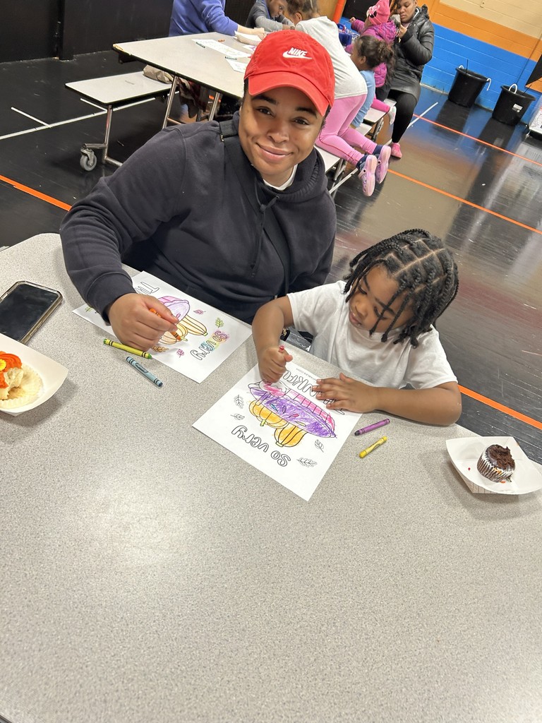 Students with their families at Discovery Enrichment Center's Fall Fest.