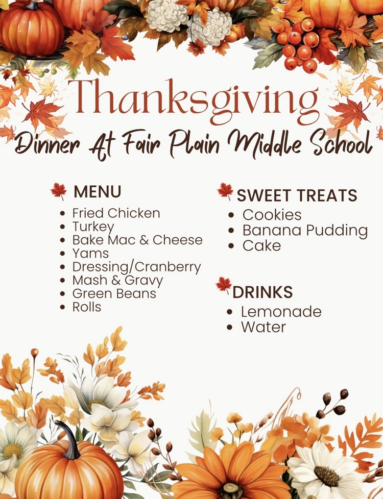 FPMS THANKSGIVING DINNER