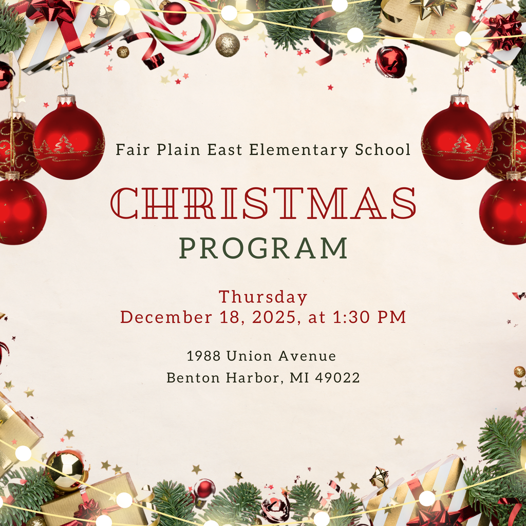 Fair Plain East Christmas Program