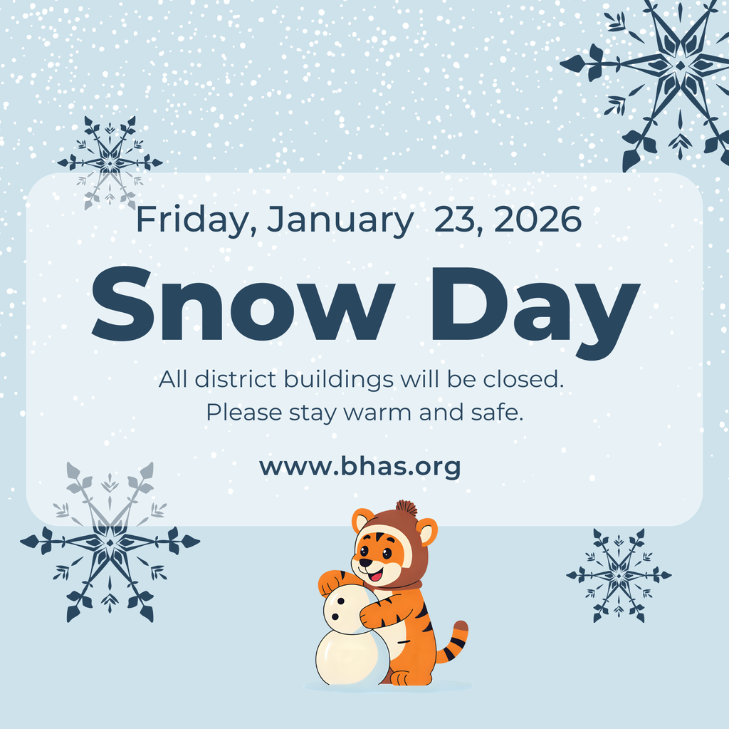 Snow day January 23, 2026
