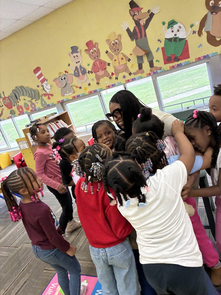Guest readers throughout the different buildings at BHAS. 