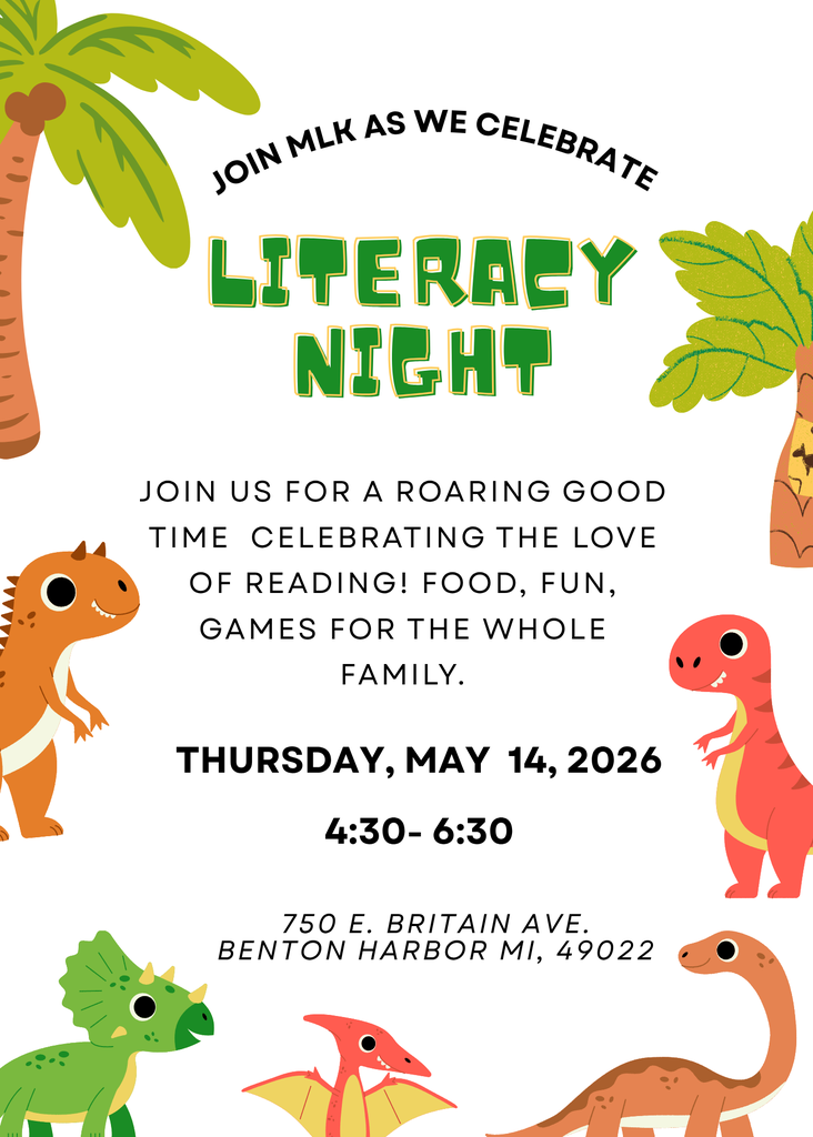 Join us for  a roaring good time celebrating the love of reading, food, fun, and games for the whole family! 