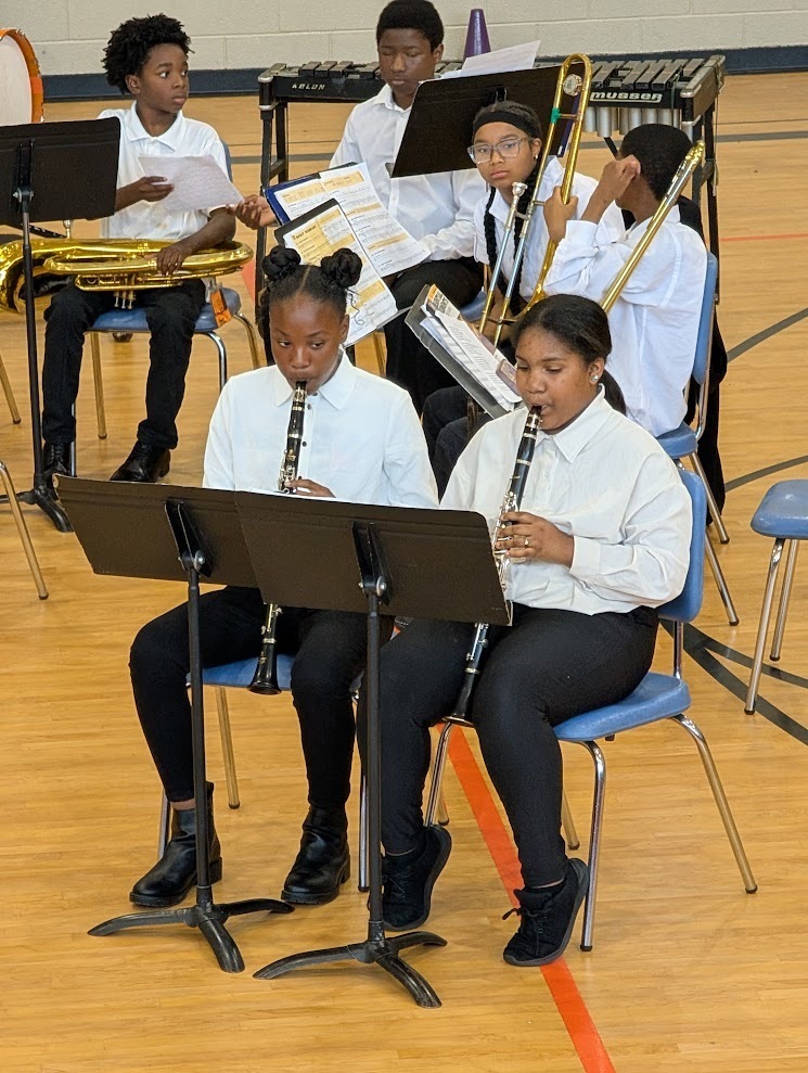 Fair Plain Middle School Band had their spring concert where students played solos and duets.