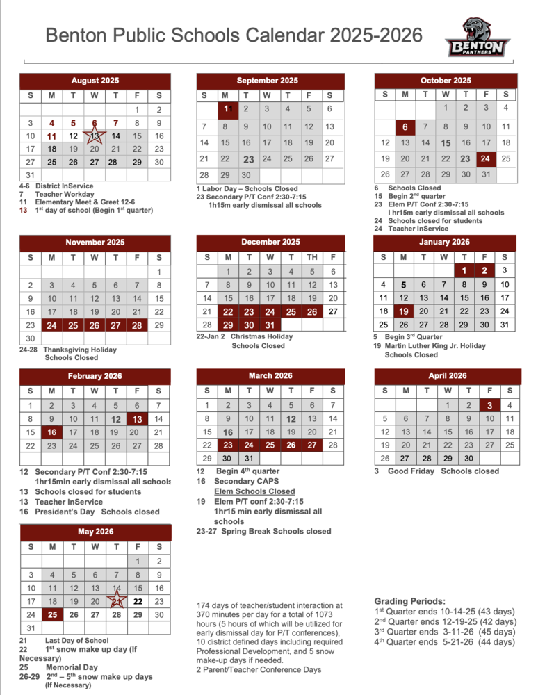 25-26 Calendar