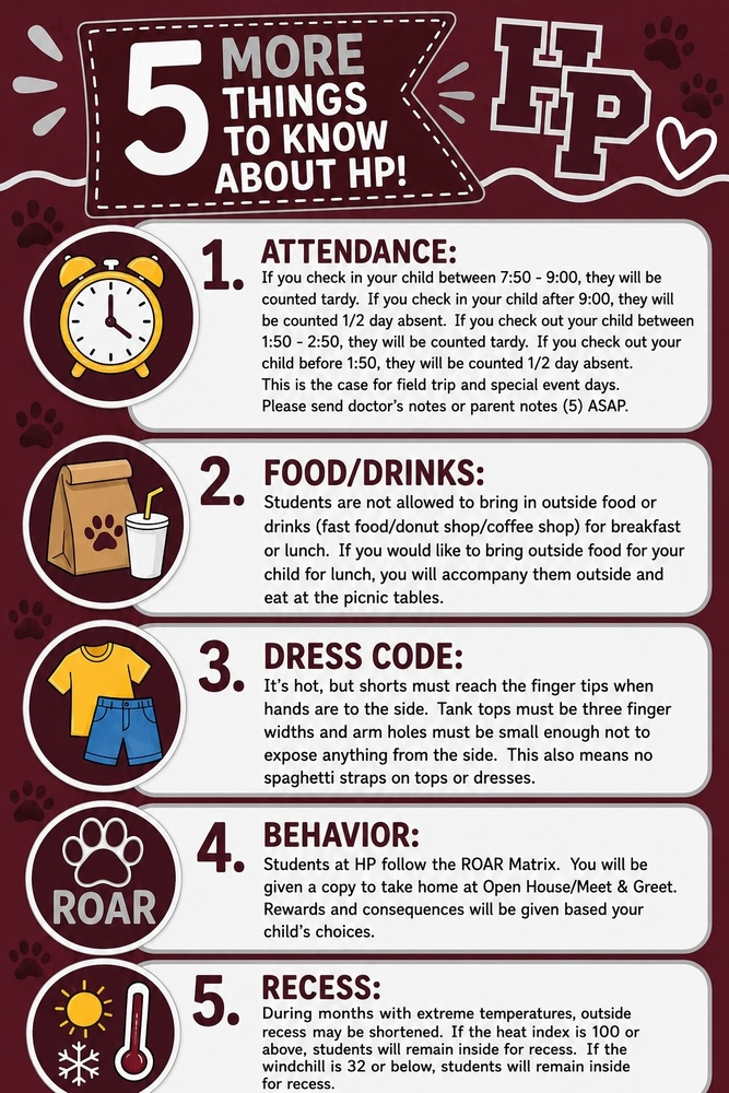 5 More Things to Know
