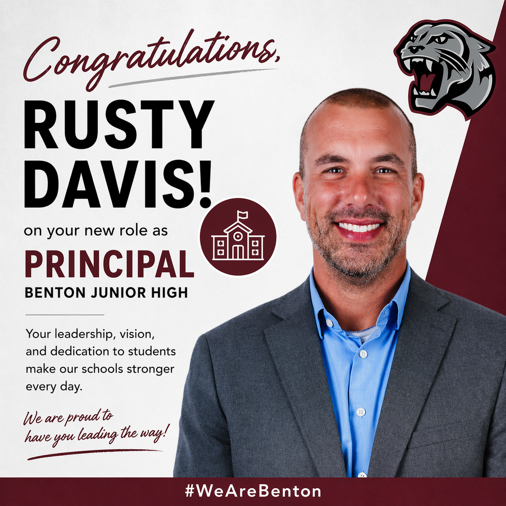 BJHS Names New Principal