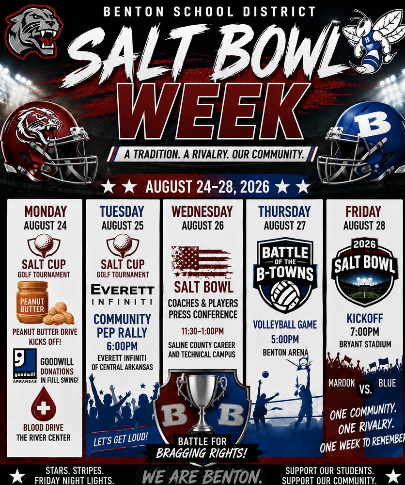 Salt Bowl Week Schedule