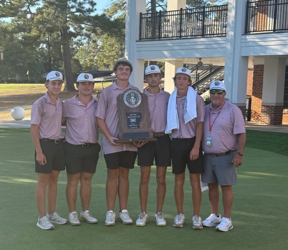 Boys golf team - 5A runner up