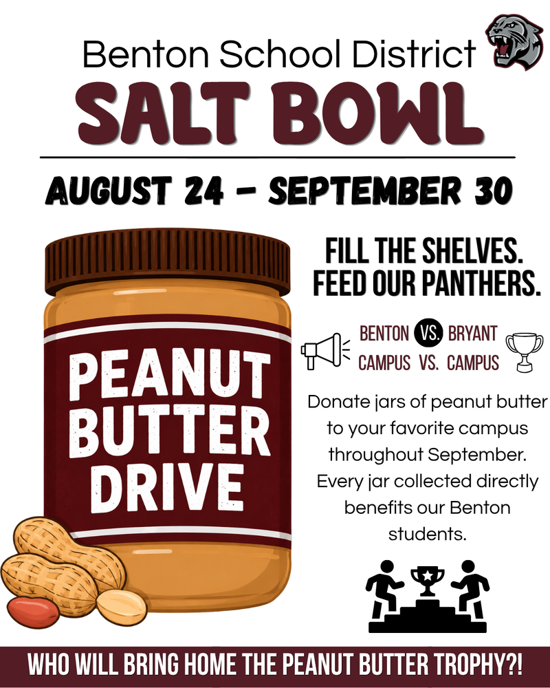 Salt Bowl Peanut Butter Drive