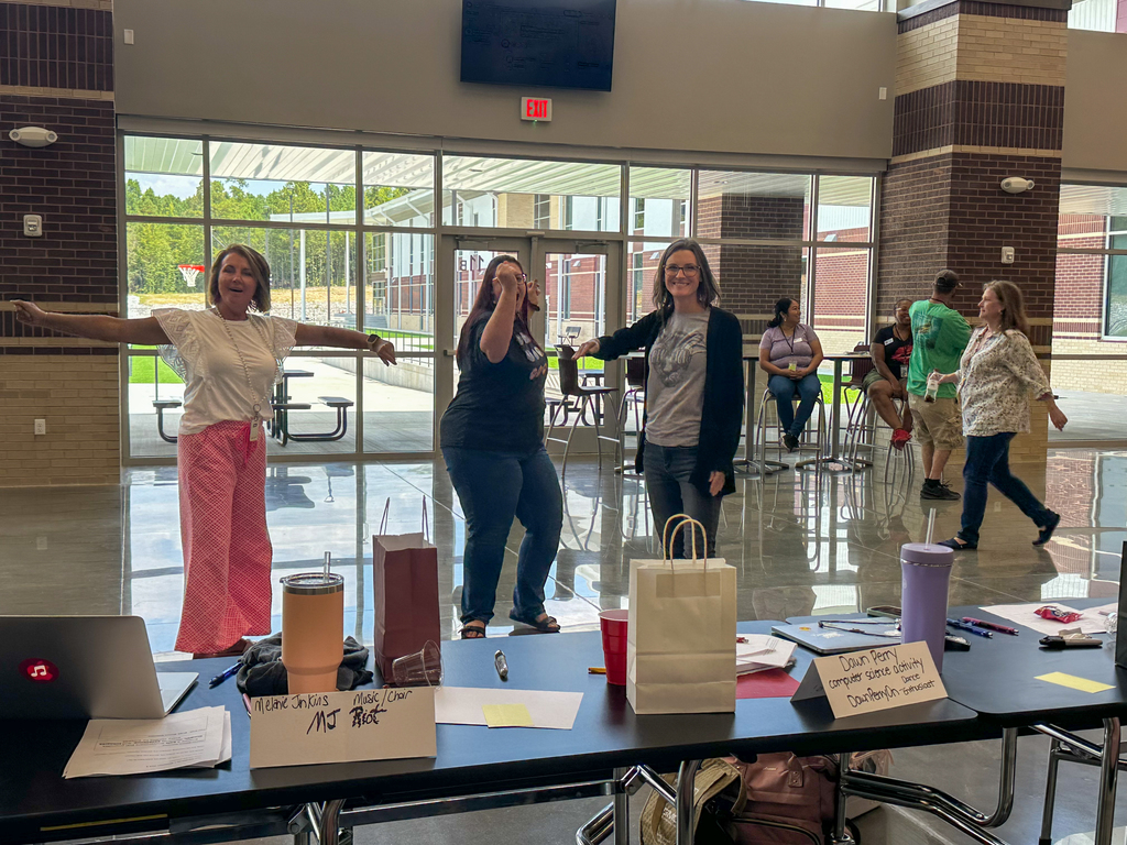 three teachers dancing