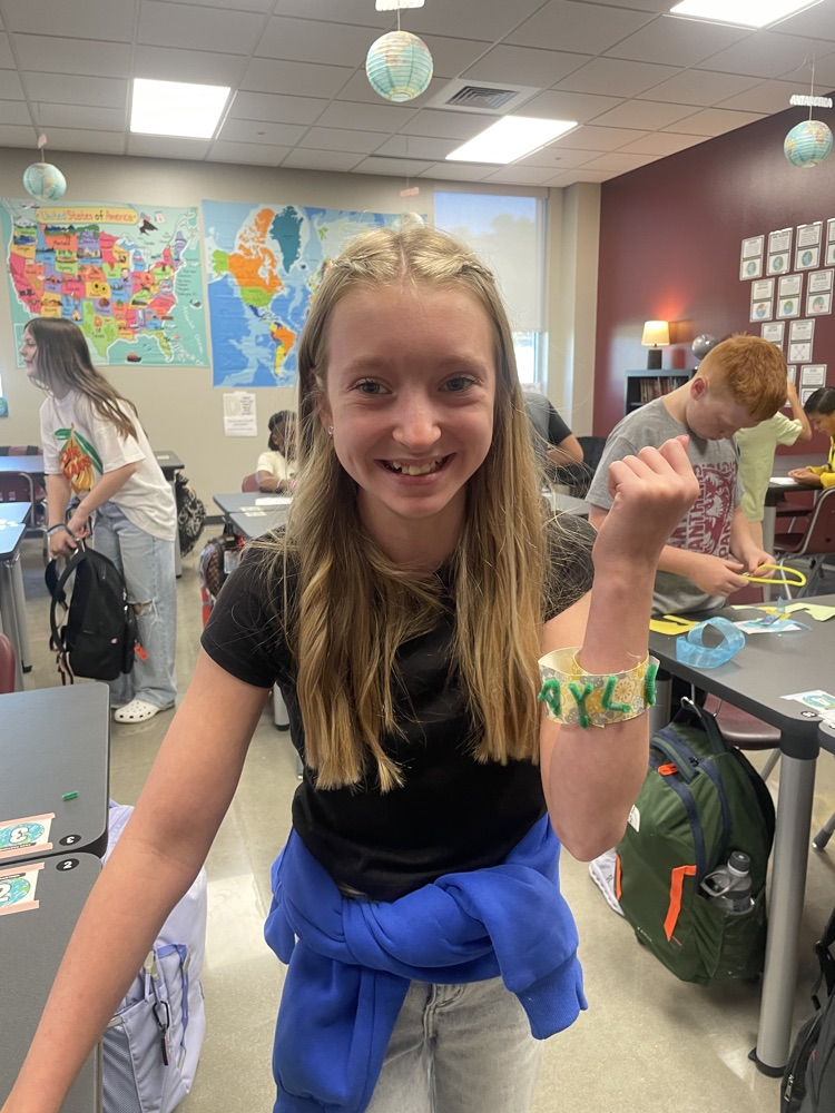 MVMS student