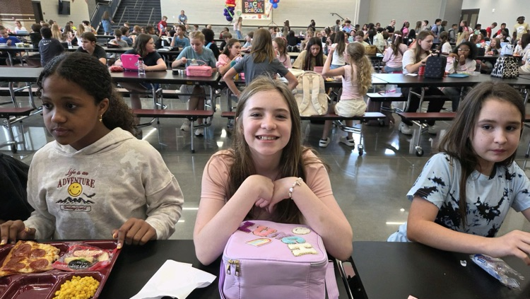 MVMS student smiles