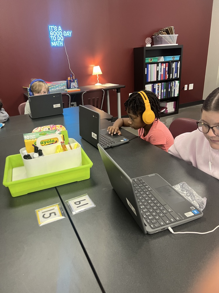 MVMS students testing