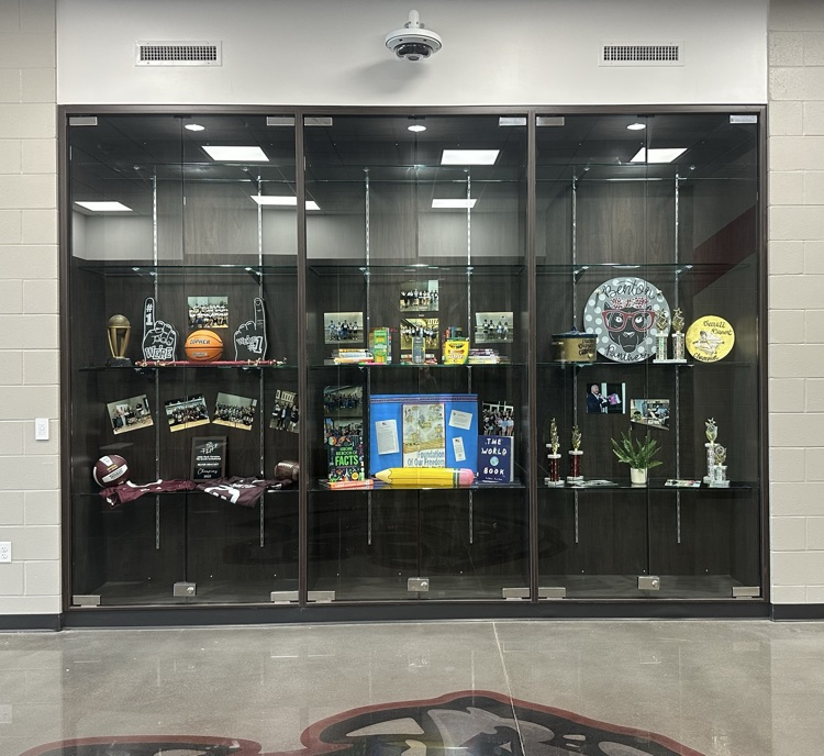 MVMS trophy case