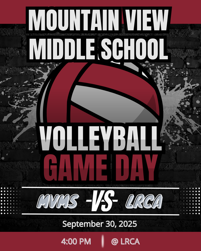mountain view middle school volleyball game day