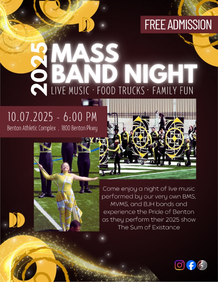 band night on Tuesday October 7 at 6pm