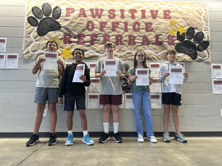 MVMS students