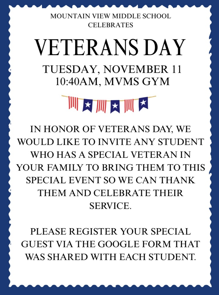 Veterans Day assembly