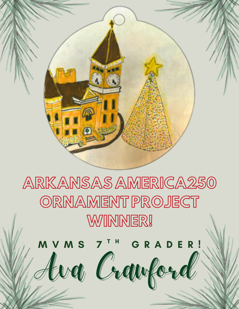 arkansas america250 ornament project winner
