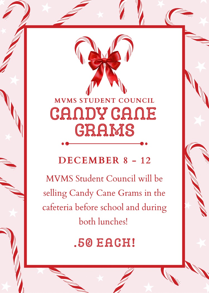 MVMS candy cane grams