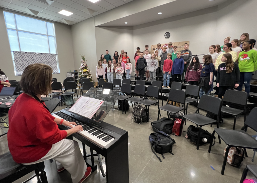 MVMS Choir performs for school board
