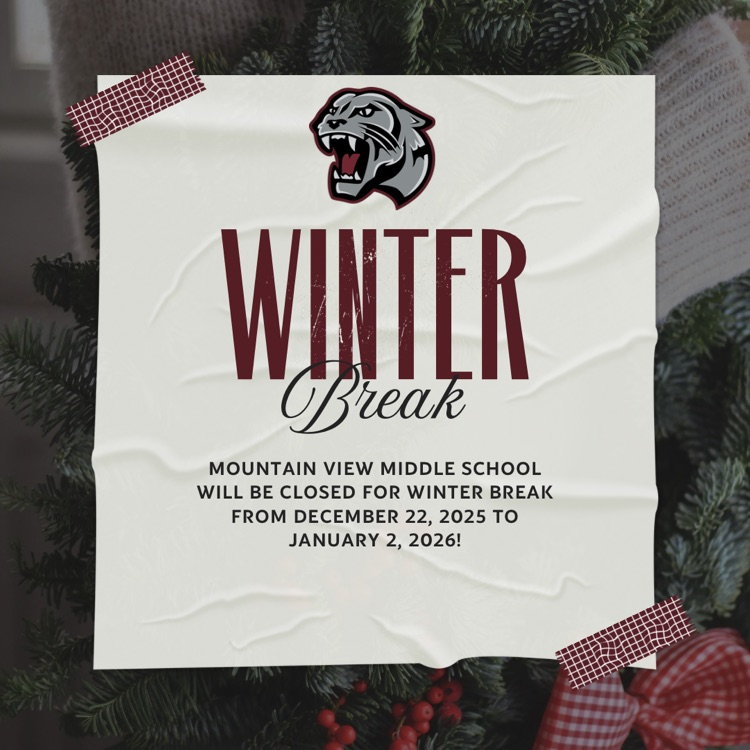 MVMS winter break