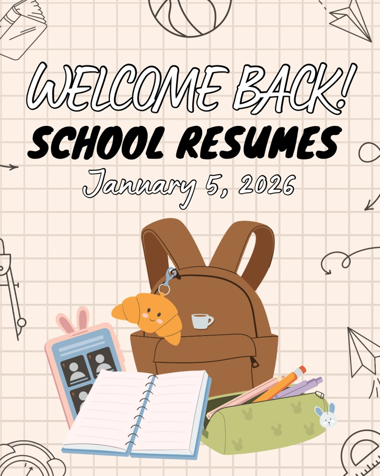 school resumes January 5th