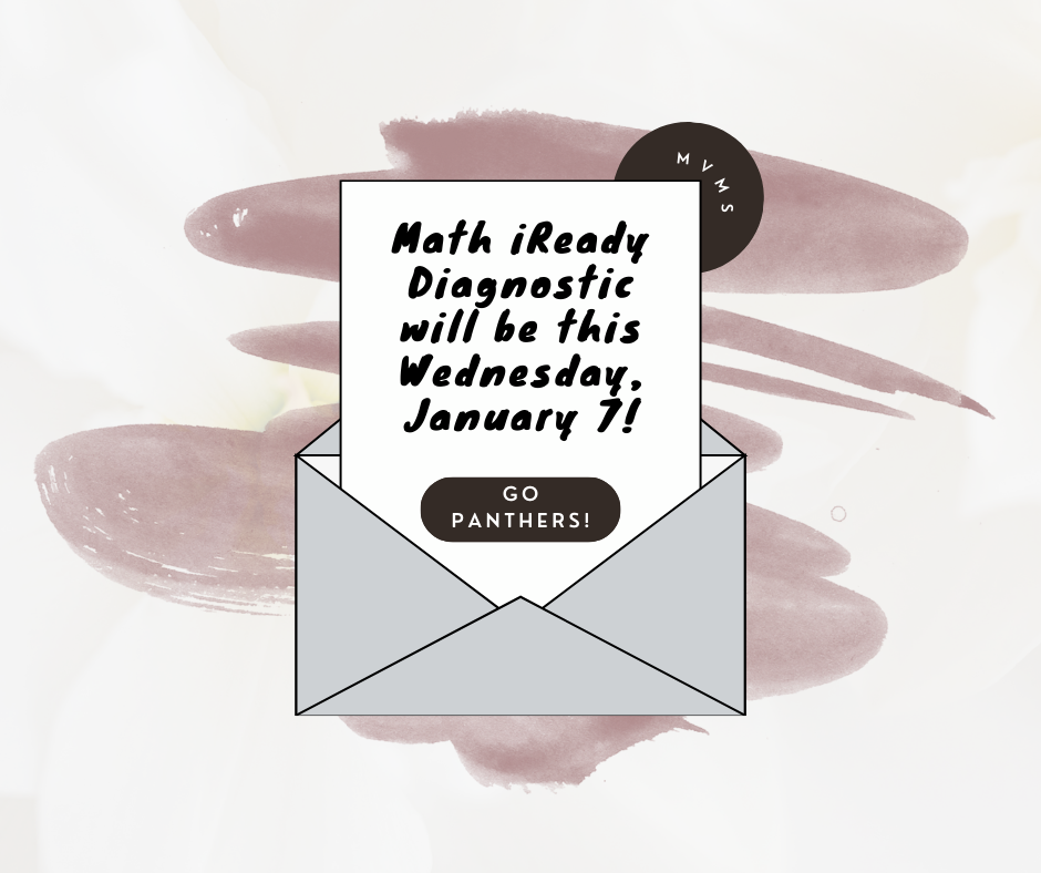 math diagnostic will be wednesday january 7